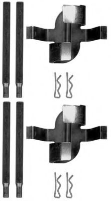 Комплектующие, колодки дискового тормоза MGA A106