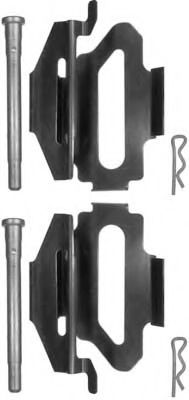 Комплектующие, колодки дискового тормоза MGA A134