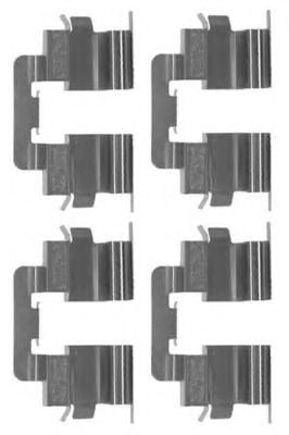 Комплектующие, колодки дискового тормоза MGA A196