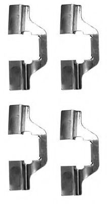 Комплектующие, колодки дискового тормоза MGA A317