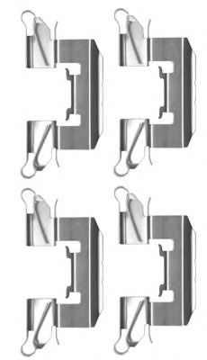 Комплектующие, колодки дискового тормоза MGA A323