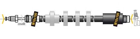 Тормозной шланг MGA F5420