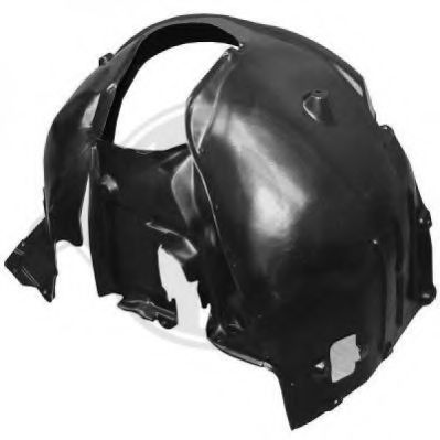 Обшивка, колесная ниша DIEDERICHS 1224009