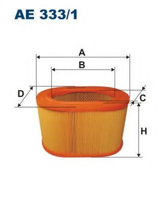 Воздушный фильтр FILTRON AE333/1