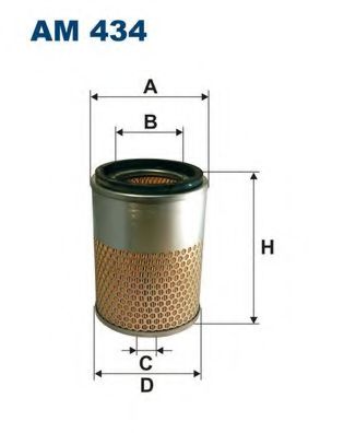 Воздушный фильтр FILTRON AM434