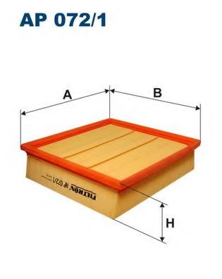 Воздушный фильтр FILTRON AP072/1