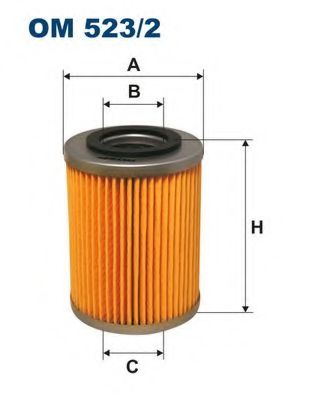 Масляный фильтр FILTRON OM523/2