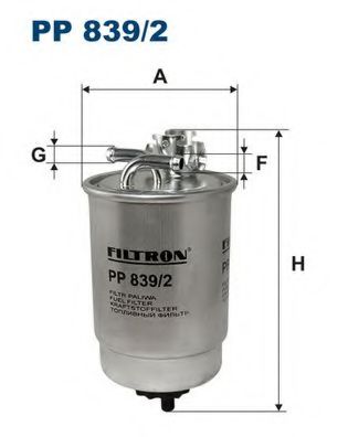 Топливный фильтр FILTRON PP839/2