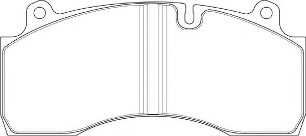 Комплект тормозных колодок, дисковый тормоз BERAL 29181