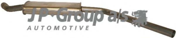 Средний глушитель выхлопных газов JP GROUP 1120504000