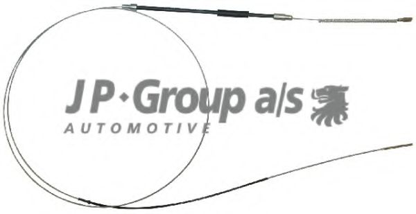 Трос, стояночная тормозная система JP GROUP 8170301200