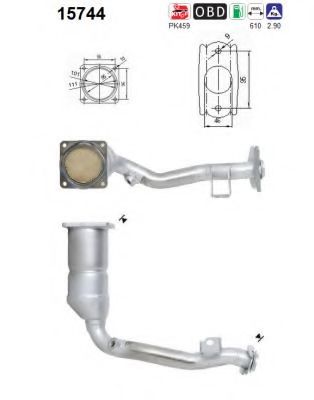 Катализатор AS 15744