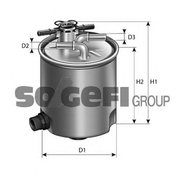Топливный фильтр P.B.R. AG-6136