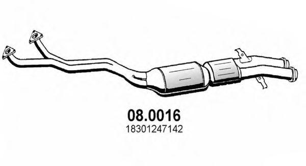 Катализатор ASSO 08.0016