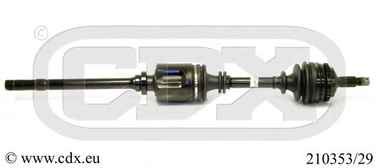 Приводной вал CDX 210353/29