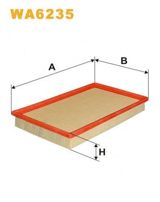 Воздушный фильтр WIX FILTERS WA6235