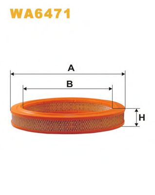 Воздушный фильтр WIX FILTERS WA6471
