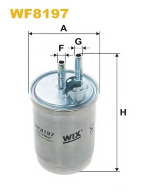 Топливный фильтр WIX FILTERS WF8197