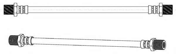 Тормозной шланг CEF 510809