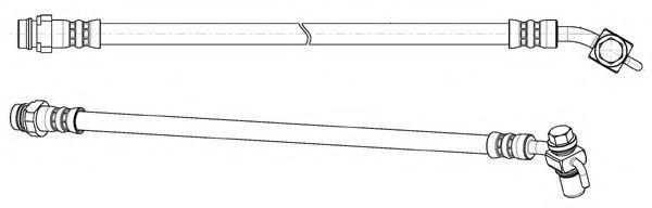 Тормозной шланг CEF 512748