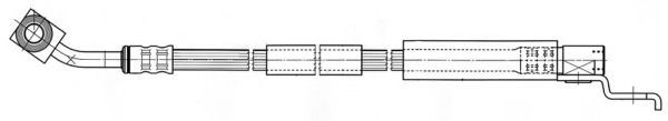 Тормозной шланг CEF 513220