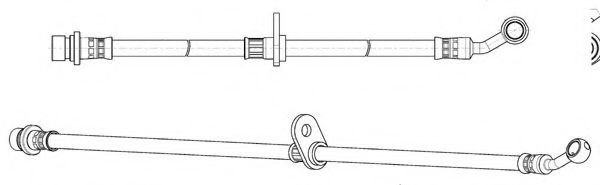 Тормозной шланг CEF 514554