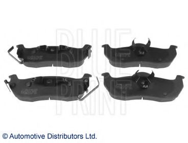 Комплект тормозных колодок, дисковый тормоз BLUE PRINT ADN142160