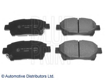 Комплект тормозных колодок, дисковый тормоз BLUE PRINT ADT342177