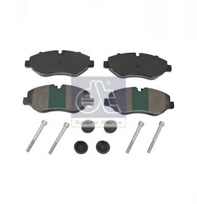 Комплект тормозных колодок, дисковый тормоз DT 4.90938SP