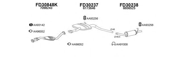 Система выпуска ОГ VENEPORTE 300449