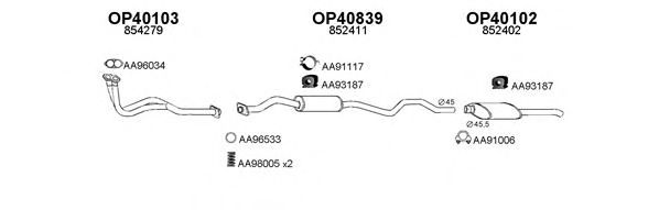 Система выпуска ОГ VENEPORTE 400123