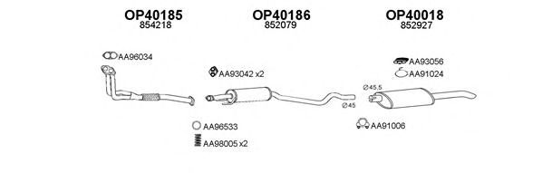 Система выпуска ОГ VENEPORTE 400200