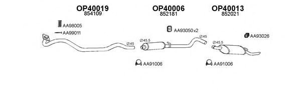 Система выпуска ОГ VENEPORTE 400237