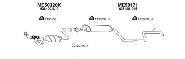 Система выпуска ОГ VENEPORTE 500204
