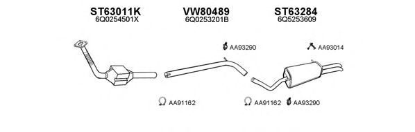 Система выпуска ОГ VENEPORTE 630225