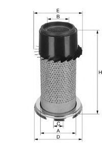 Воздушный фильтр UNIFLUX FILTERS XA1431K
