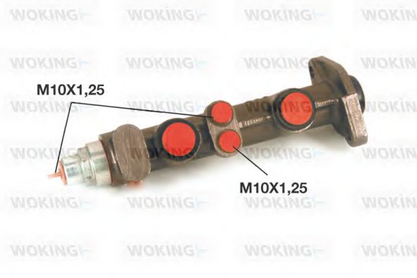 Главный тормозной цилиндр WOKING C1019.02