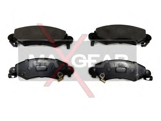Комплект тормозных колодок, дисковый тормоз MAXGEAR 19-0554