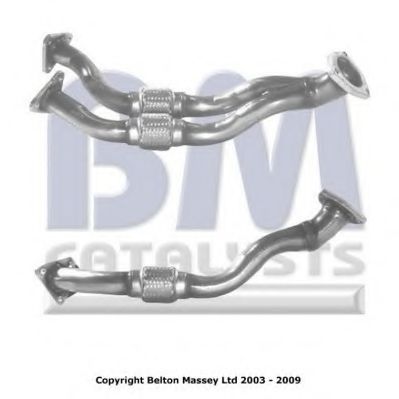 Труба выхлопного газа KLARIUS 301666