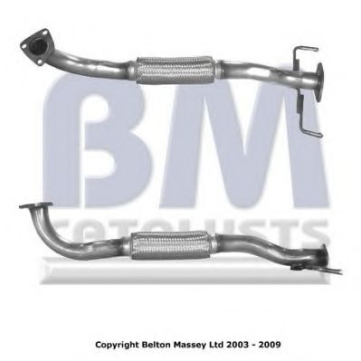 Труба выхлопного газа KLARIUS 301544