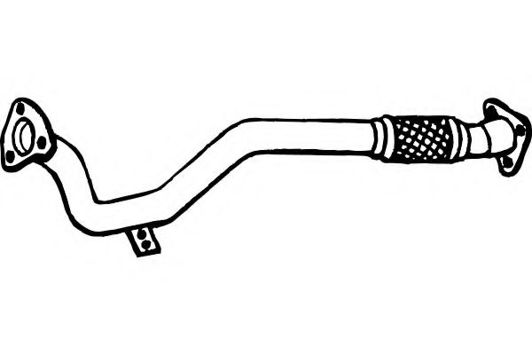 Труба выхлопного газа FENNO 5416