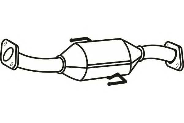 Труба выхлопного газа FENNO 6532