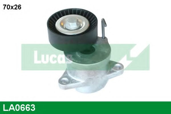 Натяжная планка, поликлиновой ремень LUCAS ENGINE DRIVE LA0663