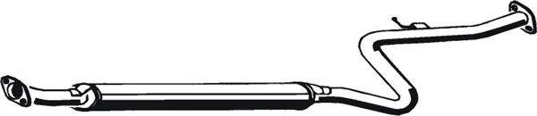 Труба выхлопного газа ASMET 11.020