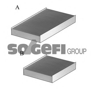 Фильтр, воздух во внутренном пространстве TECNOCAR E650