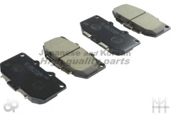 Комплект тормозных колодок, дисковый тормоз ASHUKI S011-40