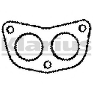Прокладка, труба выхлопного газа KLARIUS 410084