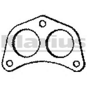 Прокладка, труба выхлопного газа KLARIUS 410121