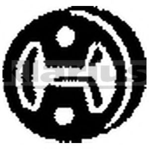 Кронштейн, система выпуска ОГ KLARIUS 420142