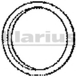 Прокладка, труба выхлопного газа KLARIUS CNG19